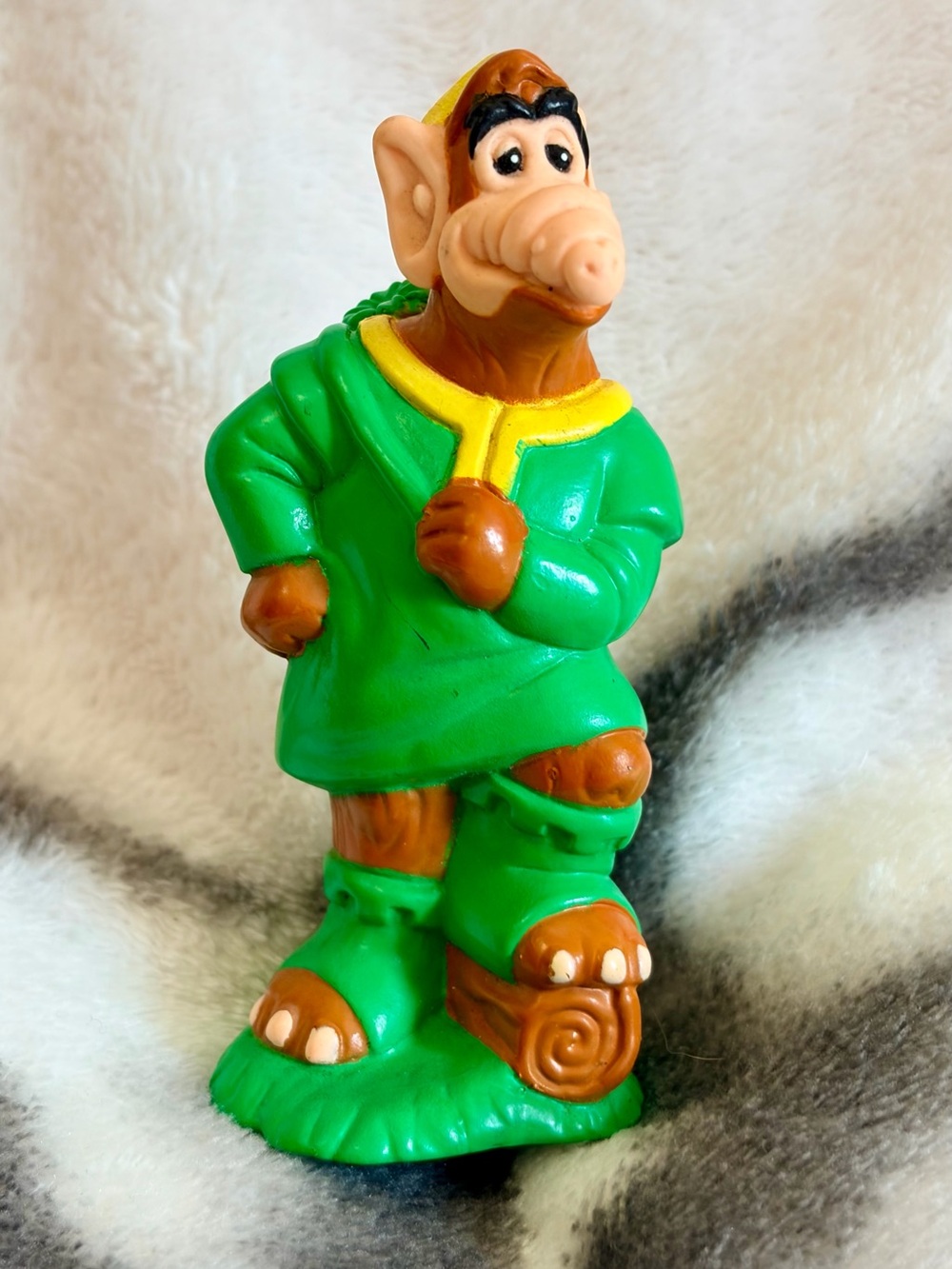 1990 Wendy's ALF Tales Robin Hood kids Meal Toy 3.5” Molded PVC Plastic Figure